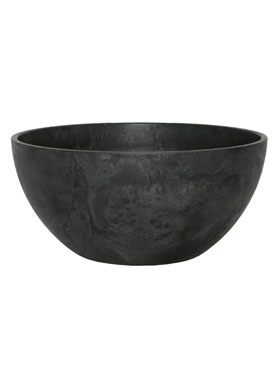 Artstone Fiona bowl black 25   12
