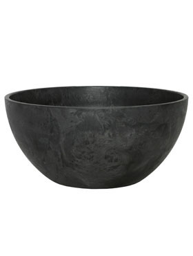 Artstone Fiona bowl black 31   15