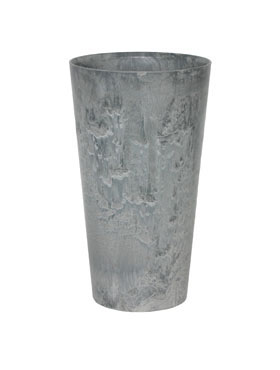 Artstone Claire vase grey 19   35