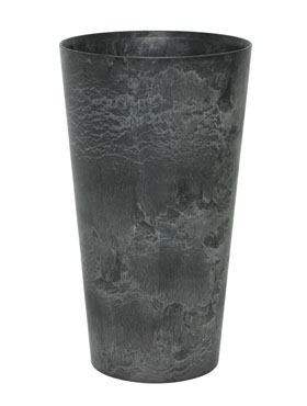 Artstone Claire vase black 28   49